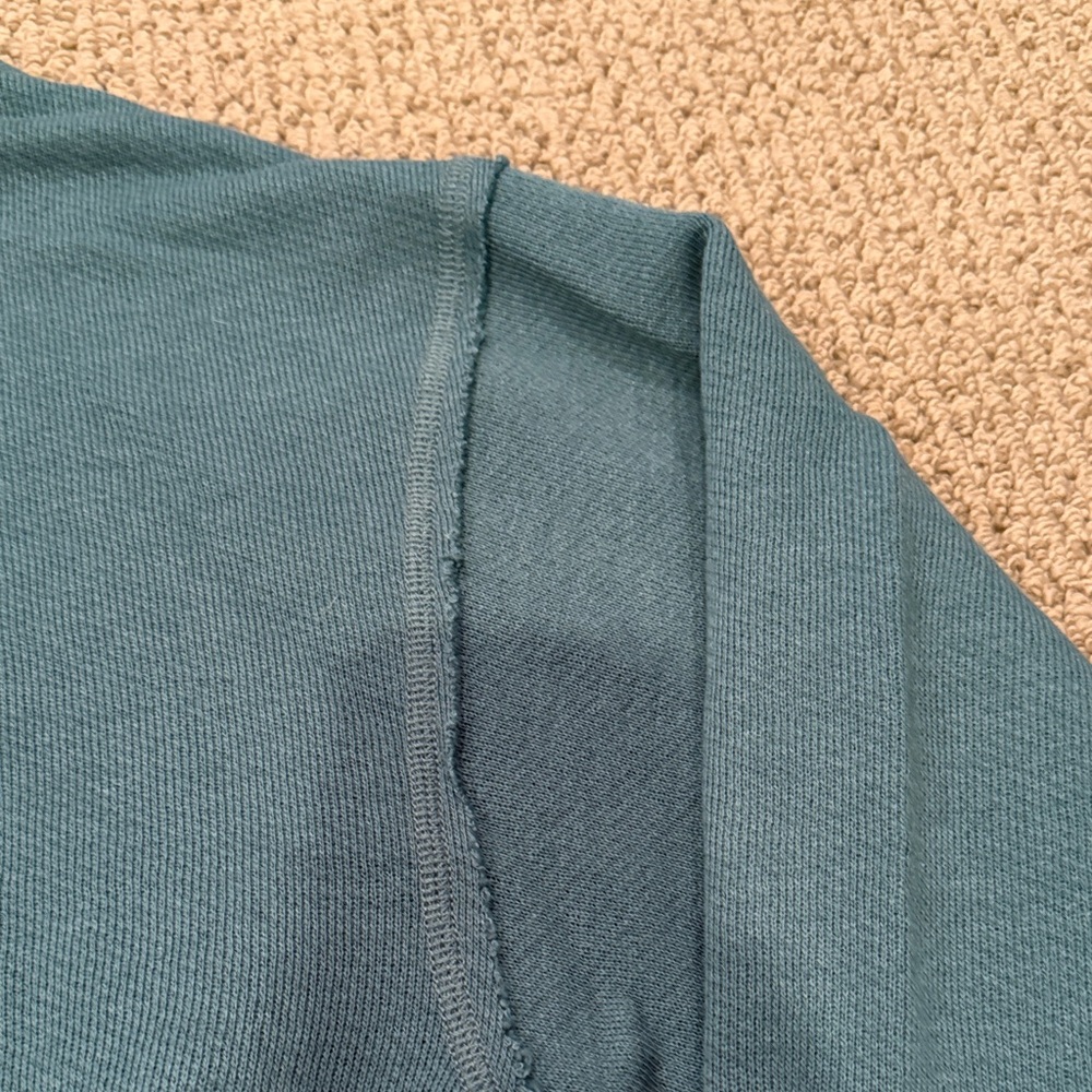American Eagle Outfitters Green Off-the-Shoulder Sweater - Picture 5 of 5